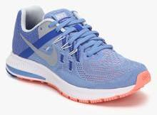 Nike Zoom Winflo 2 Blue Running Shoes women