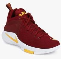 Nike Zoom Witness Maroon Basketball Shoes men