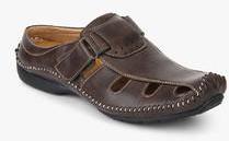 Pavers England Brown Sandals men