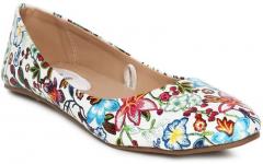 People Multicoloured Printed Ballerinas women