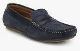 Phosphorus Blue Moccasins Men