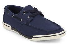 Phosphorus Navy Blue Boat Shoes men