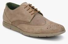 Phosphorus Tan Brogue Lifestyle Shoes men