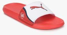 Puma Afc Team Cat Sandal Red Slippers men