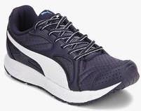 Puma Axisevo Mesh Dp Navy Blue Running Shoes men