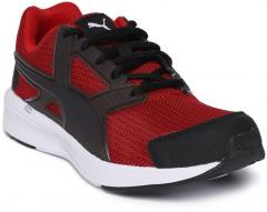 Puma Black & Red Nrgy Driver Nm Running Shoes men