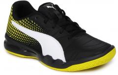 Puma Black Badminton Shoes boys