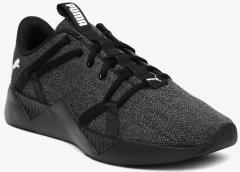 Puma Black Incite Knitted Training Shoes women