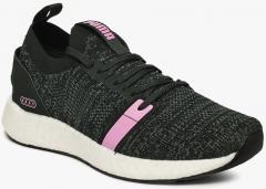 Puma Black NRGY Neko Engineer Knit Running Shoes women