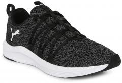 Puma Black Prowl Alt Knit Running Shoes women