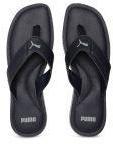 Puma Black Solid Tyrant Idp Thong Flip Flops Men