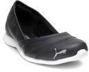 Puma Black Vega Ballet Sl Idp Solid Synthetic Ballerinas Women