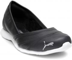 Puma Black Vega Ballet Sl Idp Solid Synthetic Ballerinas women