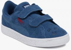 Puma Blue JL Suede AOP V PS Sneakers boys