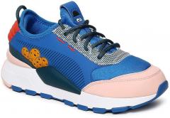 Puma Blue Sesame 50 Leather Sneakers boys