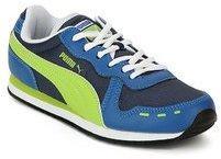 Puma Cabana Racer Jr Blue Sneakers boys