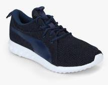 Puma Carson 2 Knit Idp Sargasso Sea Peacoat Navy Blue Running Shoes men