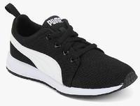 Puma Carson Runner Jr Black Running Shoes girls