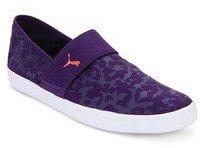 Puma Elsu Lazy Slipon Animal Purple Moccasins women