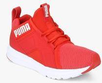 Puma Enzo Mesh Wn's Red Running Shoes women