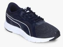 Puma Felix Runner Idp Castor Gray Red Blast Navy Blue Running Shoes men