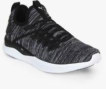 Puma Ignite Flash Evoknit Black Running Shoes women