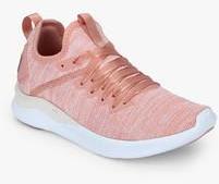 Puma Ignite Flash Evoknit Satin Ep Wn S Peach Running Shoes women