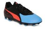 Puma Kids Blue & Black One 19.4 Fg/Ag Jr Football Shoes Boys