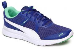 Puma Kids Blue Flex Essential Jr Running Shoes boys