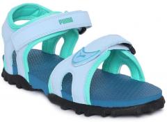 Puma Kids Blue Track Jr DP Sports Sandals