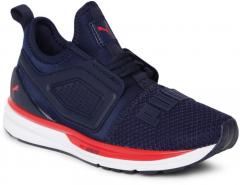 Puma Kids Navy Blue Ignite Limitless 2 Jr Running Shoes girls