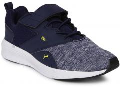 Puma Kids Navy Blue Nrgy Comet V Ps Running Shoes girls