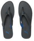 Puma Men Charcoal Grey Solid Ketava III DP Asphalt Hawaiian Ocean Thong Flip Flops