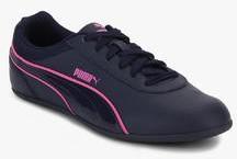 Puma Myndy 2 Navy Blue Sporty Sneakers women