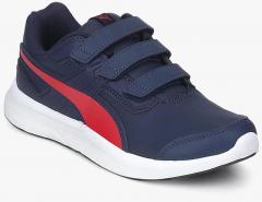 Puma Navy Blue Escaper SL V Junior Sneakers boys