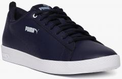 Puma Navy Blue Smash Wns v2 Training Shoes women