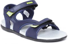 Puma Navy Blue Synthetic Flaoters men