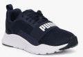 Puma Navy Blue Wired Jr Sneakers Boys