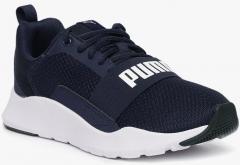 Puma Navy Blue Wired Jr Sneakers boys