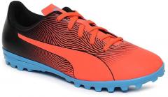 Puma Orange & Black Spirit Ii Tt Jr Football Shoes girls