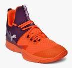 Puma Orange & Purple Rise XT 3 Training Shoes Women