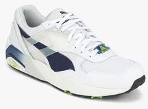 Puma R698 Mesh Neoprene White Running Shoes women