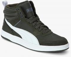 Puma Rebound Street v2 Olive Sneakers men