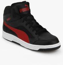 Puma Rebound V.2 Hi Black Sneakers women