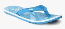 Puma Ronni 2 Idp Blue Danube Aqua Blue Flip Flops women