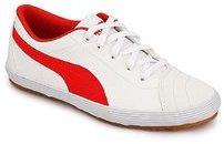 Puma Serve Pro Jr White Sneakers girls