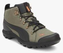 Puma Silicismid Hc Dp Olive Outdoor Shoes men