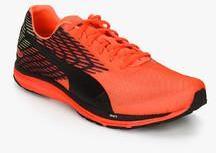 Puma Speed 100 R Ignite 2 Orange Running Shoes men