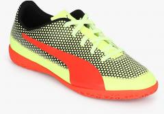 Puma Spirit It Jr Lime Green Football Shoes boys