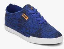 Puma Streetsala Graphics Dp Blue Sporty Sneakers women